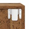 Wall Mounted TV Cabinet Set 4 Pcs Reclaimed Wood Effect Particleboard
