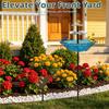 Solar Bird Bath Fountain for Outside Cascading Fountain Bird Bath with Metal Stake Stand