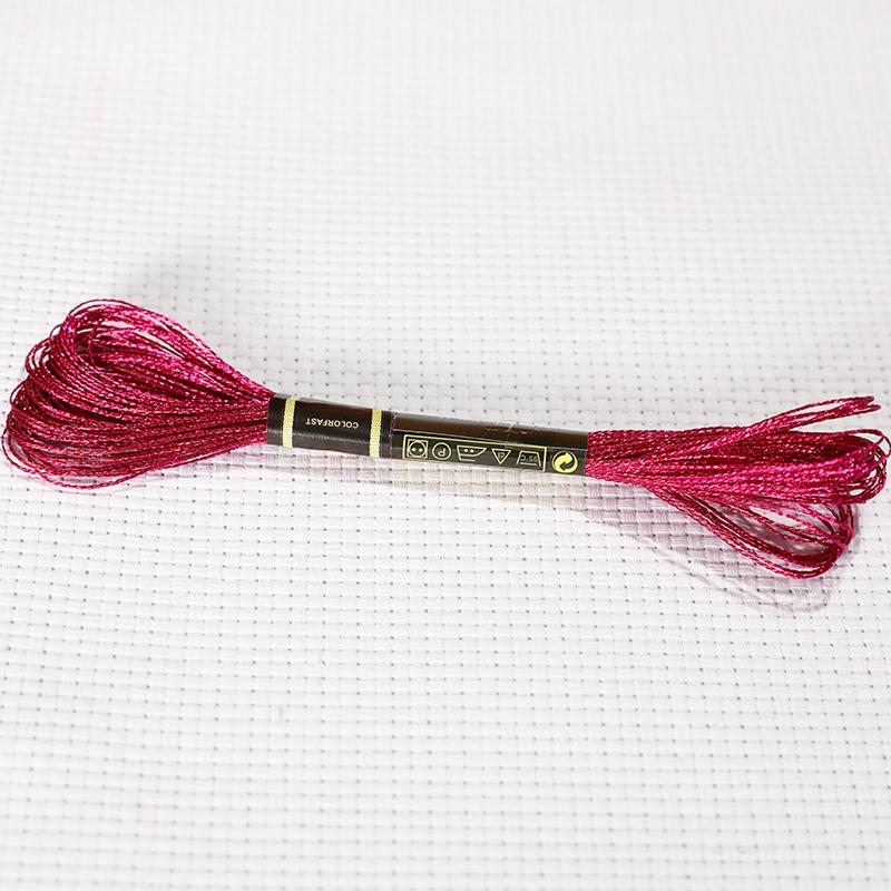 16M/roll Multi-color Gold And Silver Thread Computer Embroidery Gold Thread DIY Cross-stitch Metal Thread TJ20500