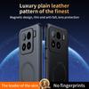 For Xiaomi 15 Case Magnetic Leather Shield Cover For Xiaomi 15 High Quality Anti-Fingerprint Non-Slip PC+TPU