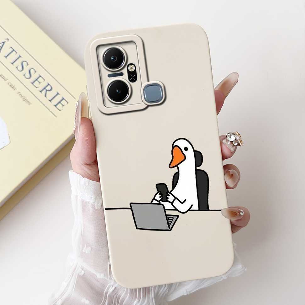 For Infinix Smart 6 Plus X6823C Case Luxury Floral Fashion Soft Silicone Cover For Infinix Smart 6Plus X6823 6.6" Phone Case