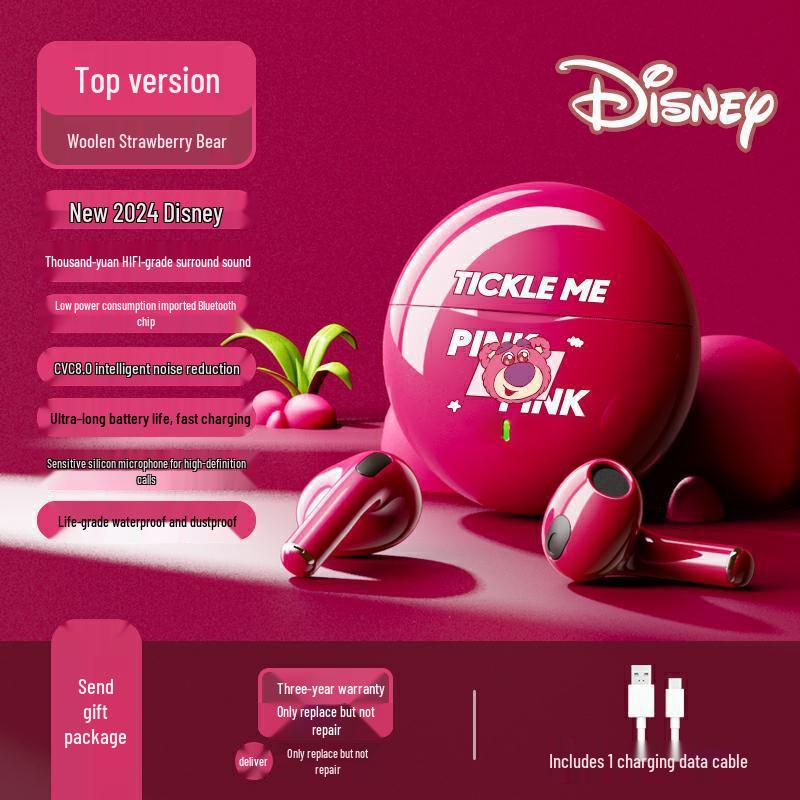 Disney K26 True Wireless Bluetooth Cartoon Earphones with Long Battery Life