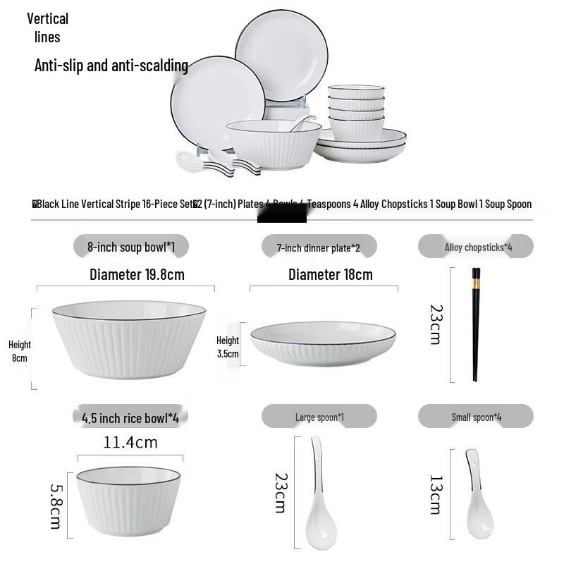 European Style Ceramic Dining Set