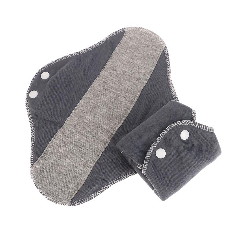 4Pcs Reusable Menstrual Pads For Monthly Gaskets Women'S Panties Washable Sanitary Napkin Female Hygiene Daily Towel Health Care