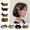 1PC Yarn Knitted Hair Clips with Dog and Cat Designs Fashion Hair Accesories for Everyday Wear or Special Occasions