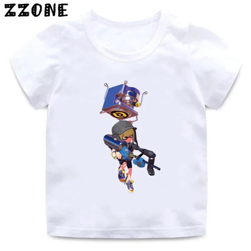 Splatoon 3 Funny Game Cartoon Kids TShirts Octolings Splatlands Girls Clothes Baby Boys T shirt Summer Children Topsooo5839