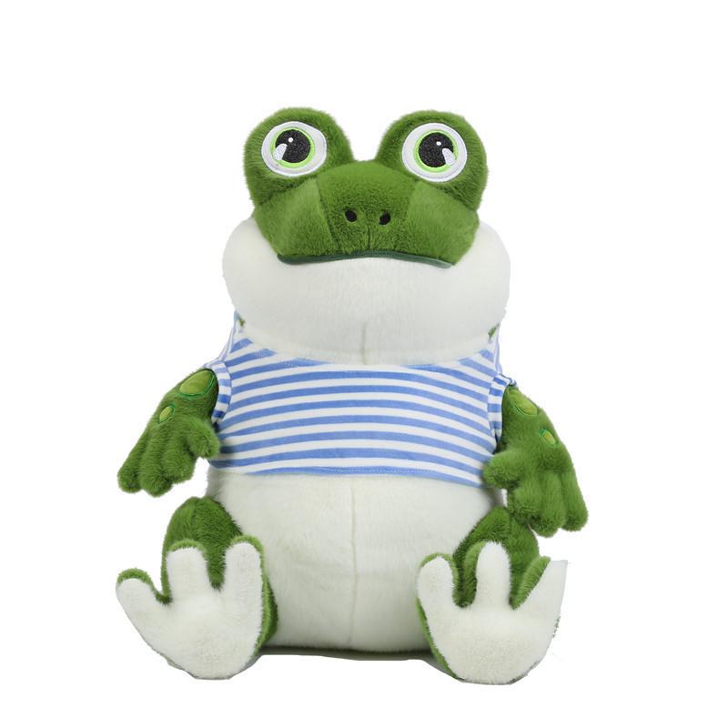Adorable Plush Frog Toy Soft And Cuddly Stuffed Animal For Kids And Girls