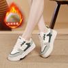 Fleece thickened board shoes women's 2025 winter new casual little white shoes women's warm women's cotton shoes DY005
