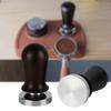 Kalibrierter Espresso-Kaffee-Tamper 30 lb Federbelasteter Elastischer Kaffee-Tamper Aluminium/Holz Edelstahl Kaffeepulver-Hammer
