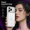 Luxury Anti-Yellow Strong Magnetic Case for iPhone 17 Pro Max Air 16 15 14 13 12 11 Magsafe Shockproof Wireless Charging Cover