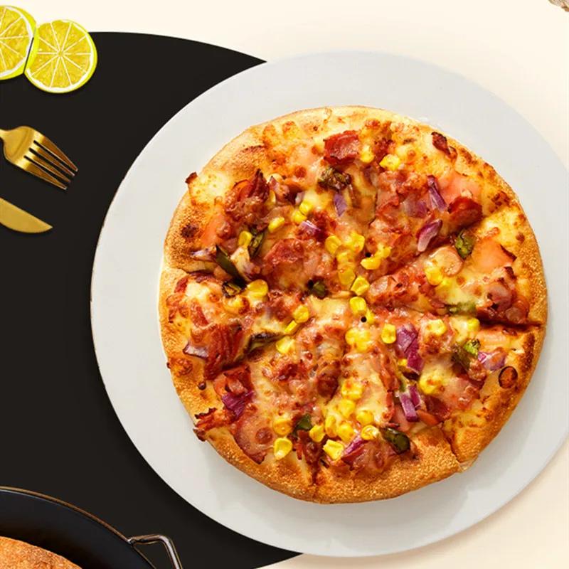 15inch Large Cordierite Pizza Baking Stone Bread Pan