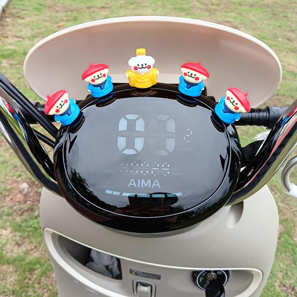 Cute Cartoon Mushroom Dashboard Ornament for Cars