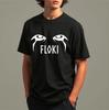 Floki T-Shirt, Vikings Eyes Men's Funny TV Programme Ragnar Odin Valhalla Tee