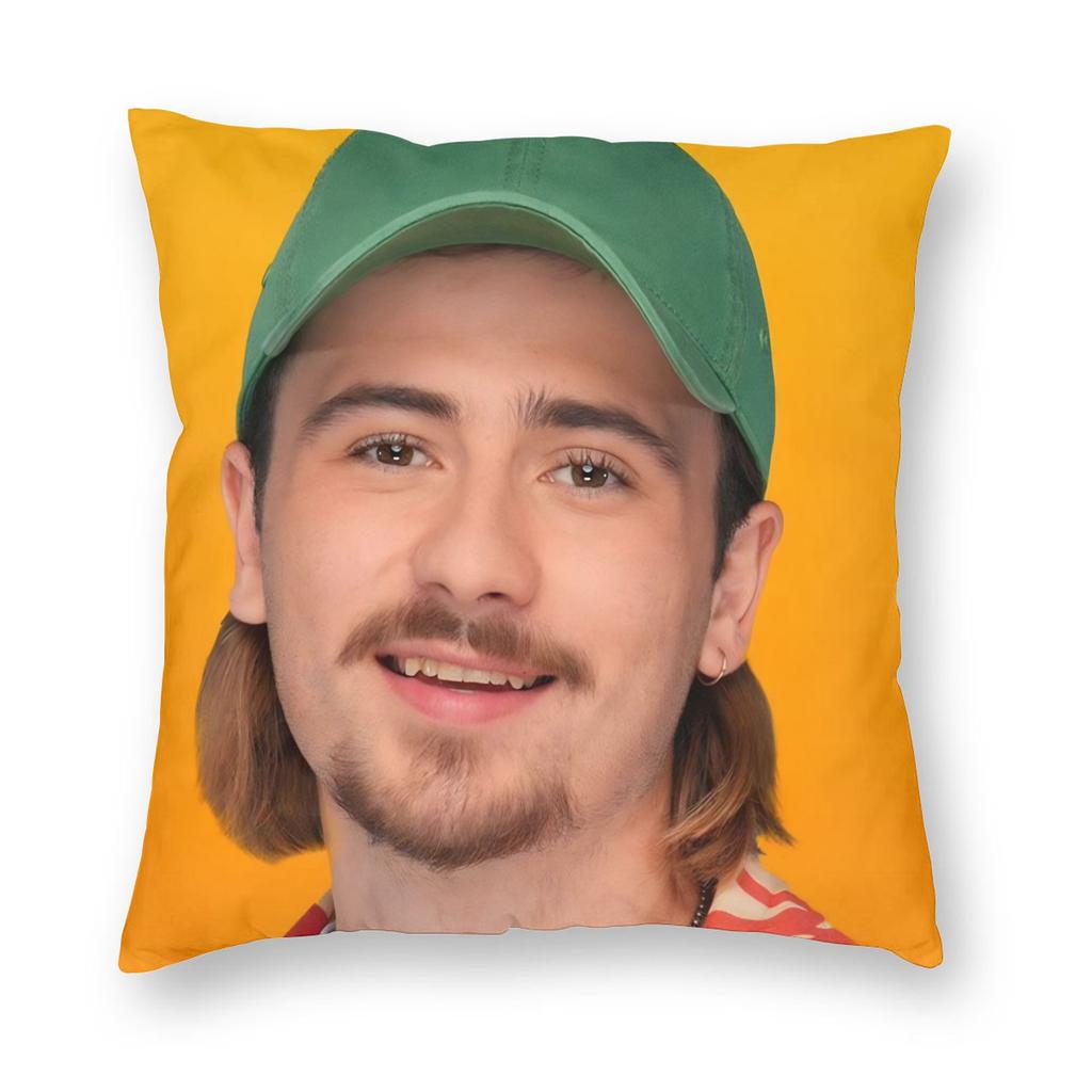 Pierre Garnier Singer Pillowcase Printed Polyester Cushion Cover Decor Pillow Case Cover Home Zipper 45*45Cm