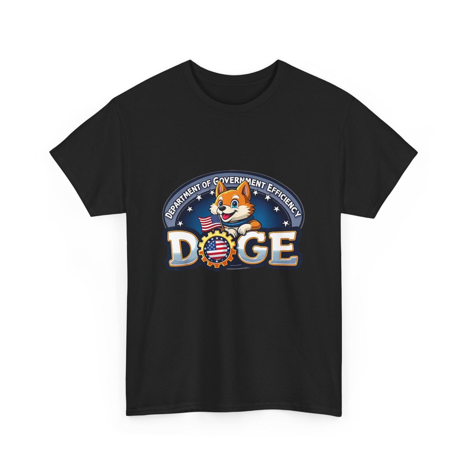 

Department Of Government Efficiency T-Shirt Mens Womens Tees Top, DOGE Meme Women Men Shirt M