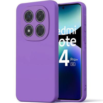 Case for Xiaomi Redmi Note 14 Pro Plus 5G/Note 14 Pro+ 5G - Purple Silicone - E.F.Connection®