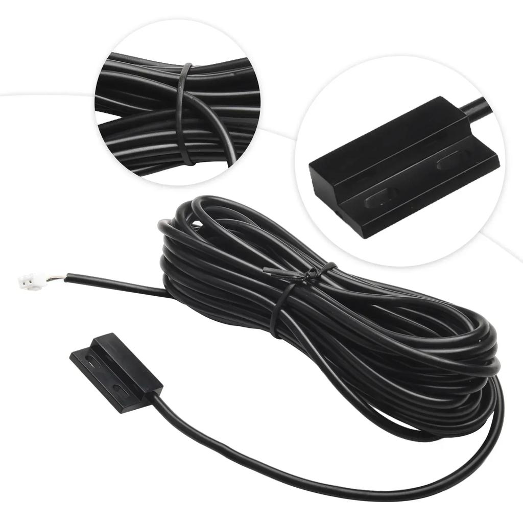 29 * 19 * 7MM Größe Magnetischer Schaltsensor 5m Türsensor Einfach zu installieren Lange Lebensdauer Zugangskontrolle für Garagentor