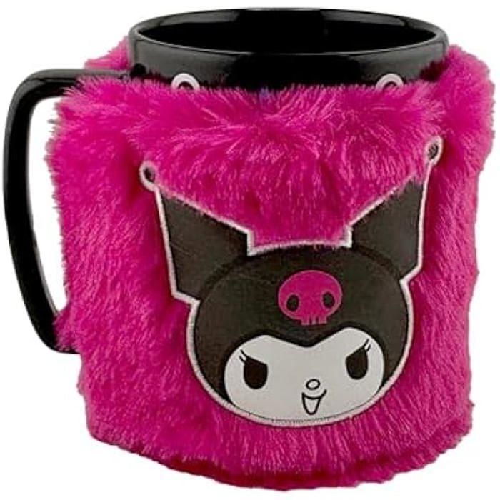 Pyramid International Tasse KUROMI FUZZY – Design Kuromi élégant, convient pour les boissons chaudes ou froides, prise en main