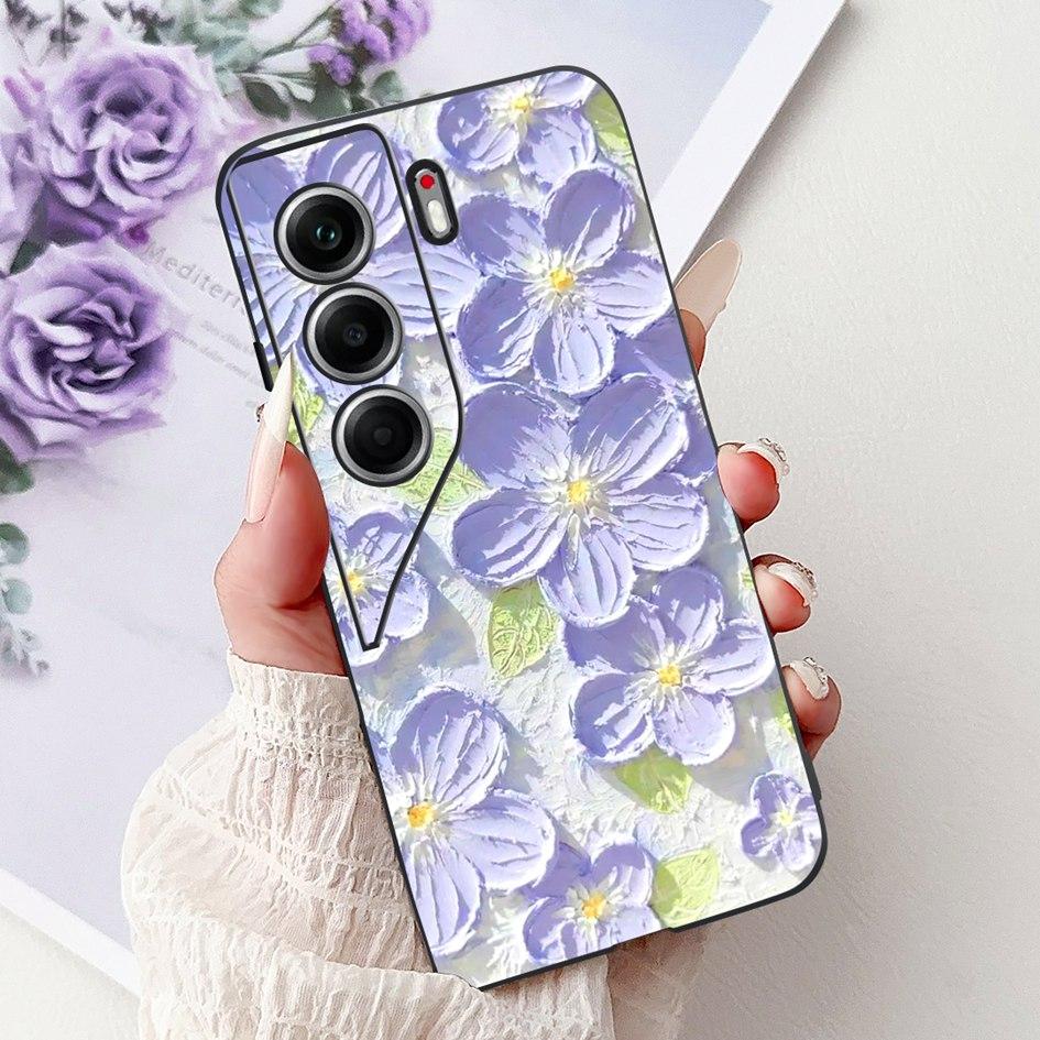 For Tecno Camon 40 2025 Case New Popular Pattern Butterfly Flower Soft Silicone Phone Cover For Tecno Camon40 Pro CM6 CM5 Bumper