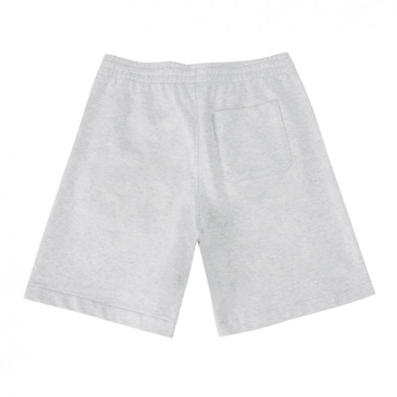 Converse Box Logo French Terry Shorts Light Retro Gray Mcj788 Ggn