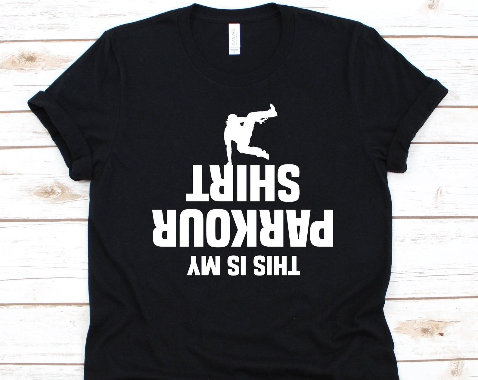 This Is My Parkour Shirt, Parkour Sports Design, Free Running, Parkour Lovers Shirt, Gift For Free Runners, Traceurs Shirt, Parkour Graphic XL