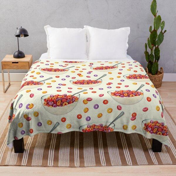 Fruit pattern flannel blanket cartoon print decorative blanket cover blanket