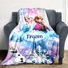 1Pc Frozen Magic Adventure Blanket Soft And Comfortable Casual Warm Camping Travel Christmas Halloween Xmas Gift Em92411