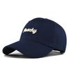 Baseball Cap for Women Men Adjustable Cotton Dad Hat with Letter Embroidery Hat Classic Baseball Hat for Outdoor Sports