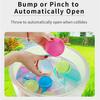 6PCS Refillable Water Balls For Kids, Reusable Water Bomb  Balls For Pool, Ra-pid Filling Easy Tying Water Balls For Water Fight Game, Summer Party