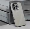 Luxury Metal Lens Magnetic Fiber Leather Case For iPhone 17 Pro Max 16 15 14 13 12 Air MagSafe Wireless Charge Shockproof Cover