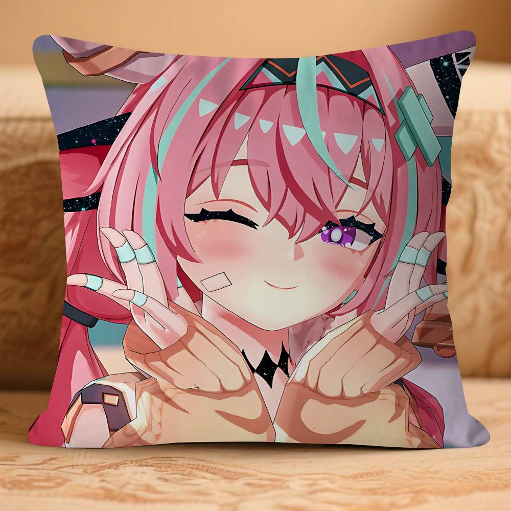 GenshinS Anime V-VaresaS Kissenbezug Abnehmbar Waschbar Kissenbezug – Ganzjährig Weiches Leinen