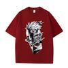 New Summer Arrival Naruto Shippuden Kakashi Hatake Printed Pure Cotton Tshirt Unisex Casual Loosefit And Stylish