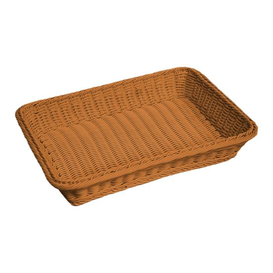 

Yousheng Woven Fruit Basket Stackable Easy Clean Bread Storage Baskets Handmade Storage Bin for Pantry Kitchen Table Rustic Home Decor 30cm