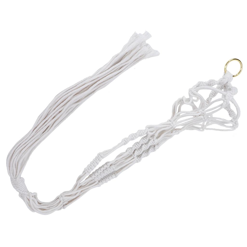 Haushaltspflanze Blumentopfhänger Garten Hängekorbhalter Innen Außen Dekor