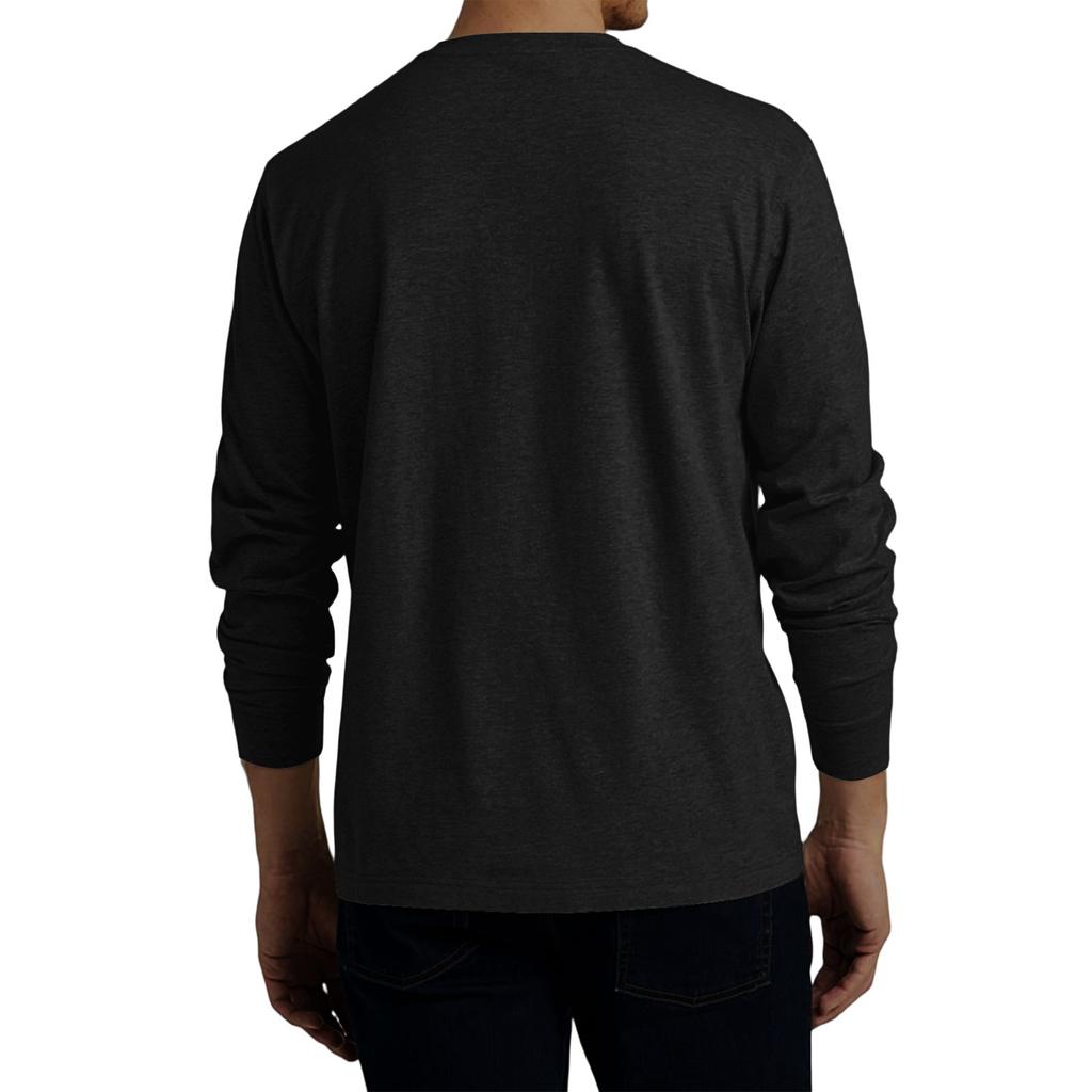 Men's Loose Casual Lapel Long-sleeved Top
