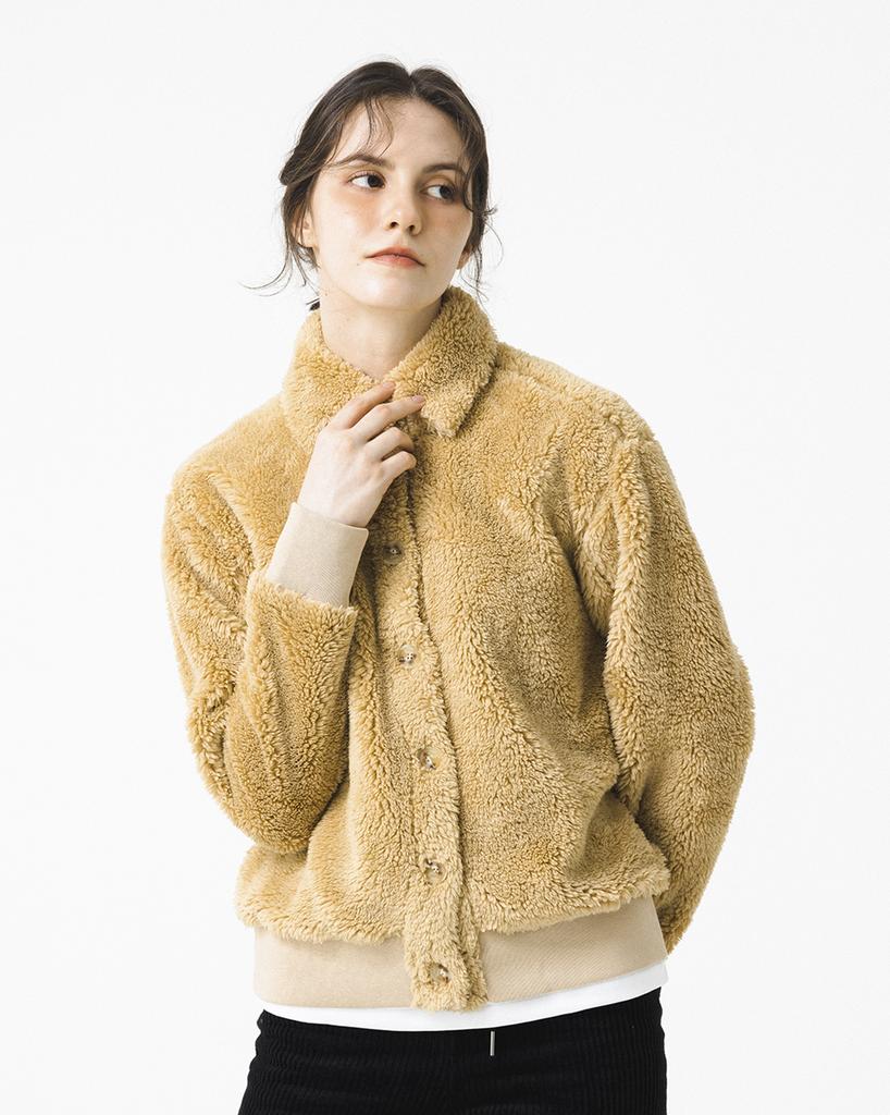 Bludi Blu Teddy Shirt Brown Jacket