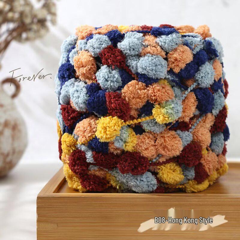 100g Small Snowball Yarn - Perfect for DIY Hand Knitting: Scarves, Hats, Seat Cushions, Blankets, Crochet Projects