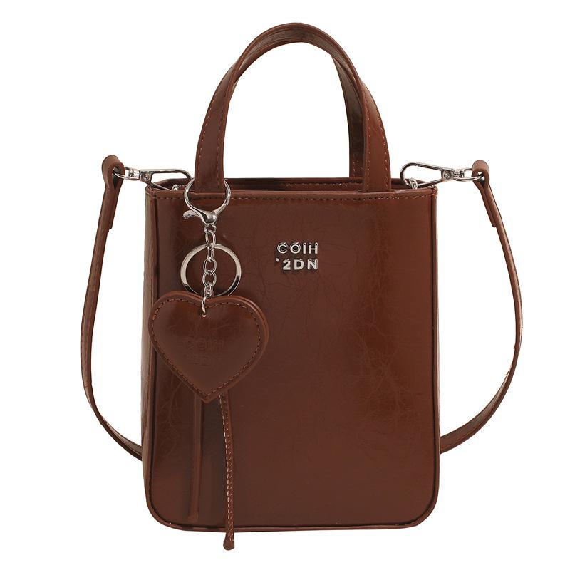 Chaonan Style Women's Shiny Red Crossbody Handbag - High-End Fashion Travel Bag