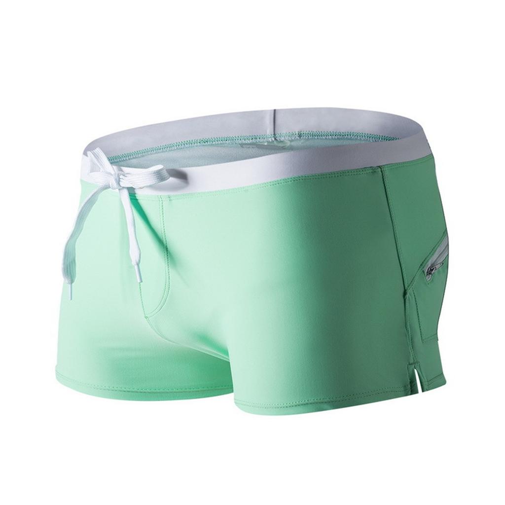 Pánské plavky Pánské plavky Módní plavky Zadní kapsa na zip Design Plážové plavky Boxerky