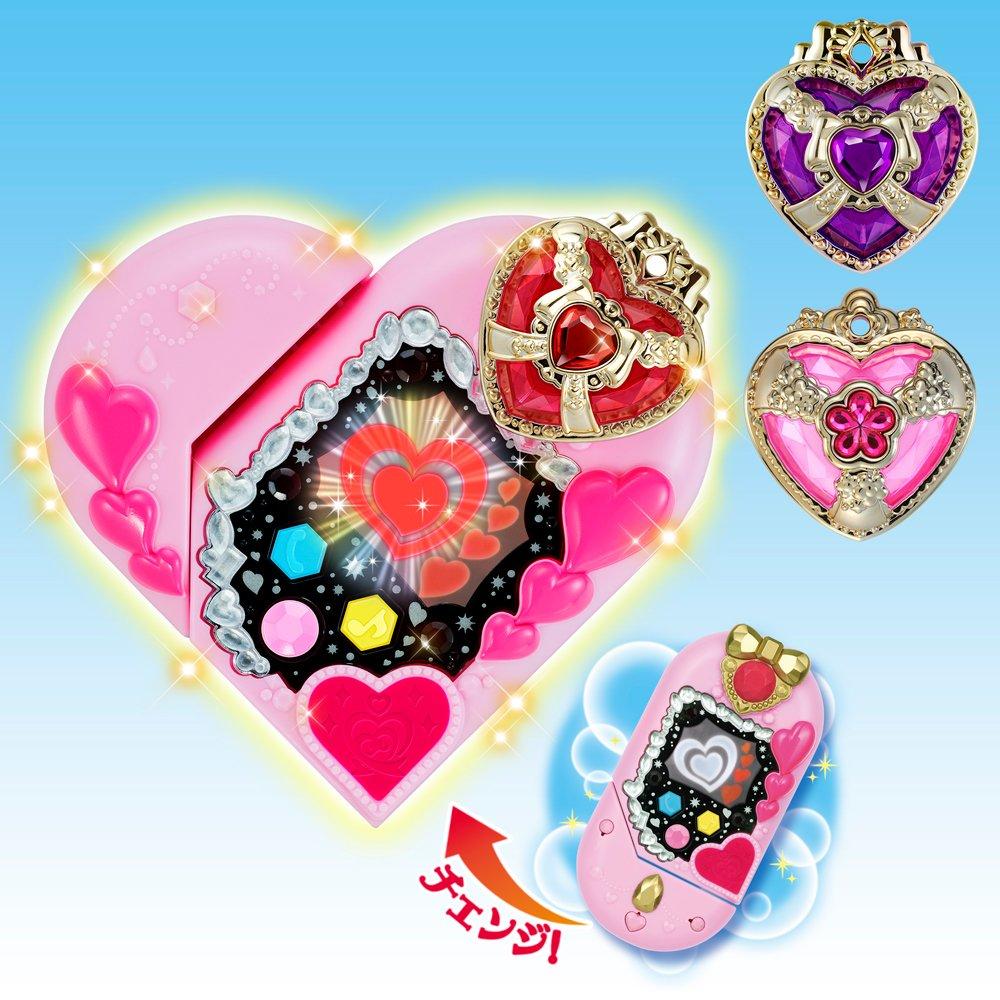 PreCure Transformation Dotykový telefon PreHeart DX Cure Macherie Cure Amour HUGtto! & ver.