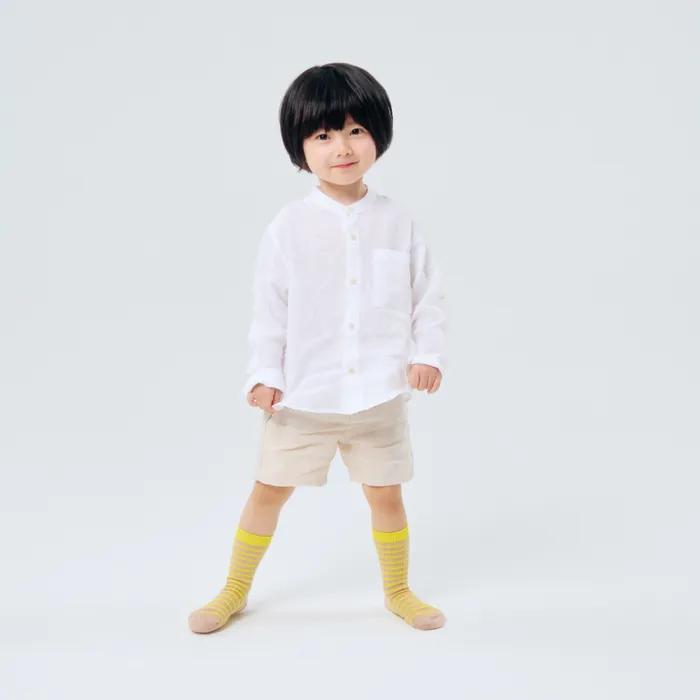 Kids Mono Stripe Yellow