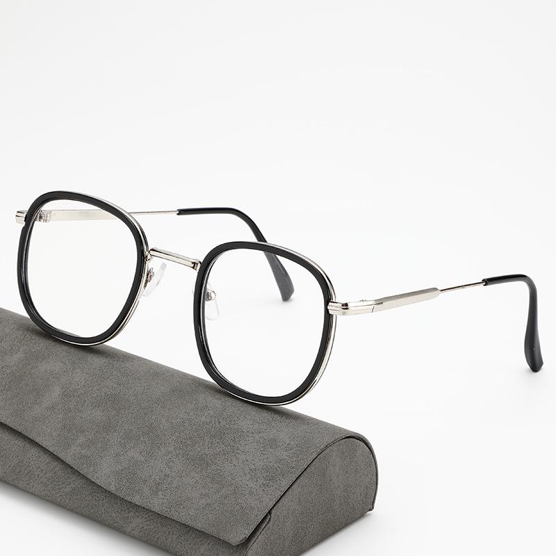 Photochrome Anti-Blaulicht Kastanienbraune Studentenbrille mit Fortschrittlicher Aufhellung