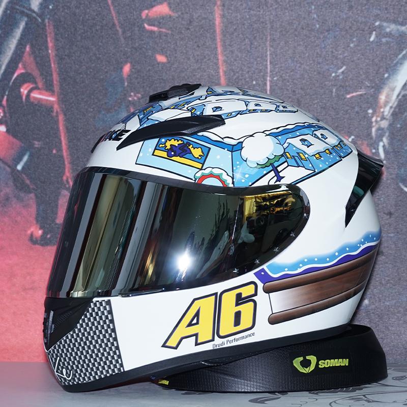 Premium Full Helmet for Motorcycle Riders - Impact Resistant, Ventilated Design, Stylish Look Motorcycle Cross Helmets