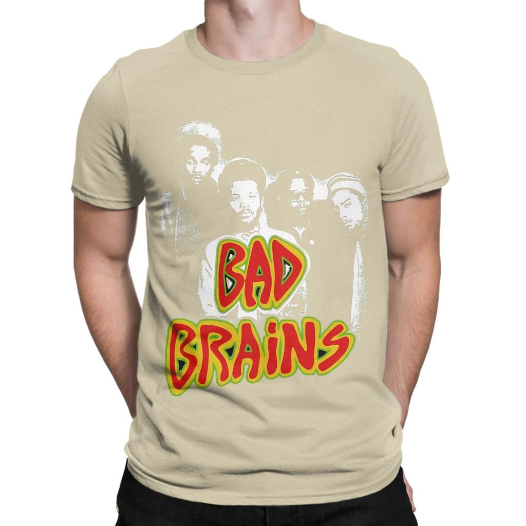 Bad Brains Punk Novelty 100 Cotton TShirt Bad Brains Tees Tops For Unisex