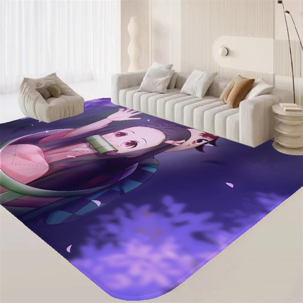 Kamado Nezuko Demon S-Slayer Bathroom Mat Anti-slip Absorb Water Long Strip Cushion Bedroon Mat Hotel Decor Mat