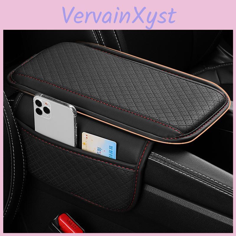 Car Cover Armrest Seametal Height Pad With Side Storage Bags Automotive Armrest Arm Support Cushion Protective Pad For Car Interior