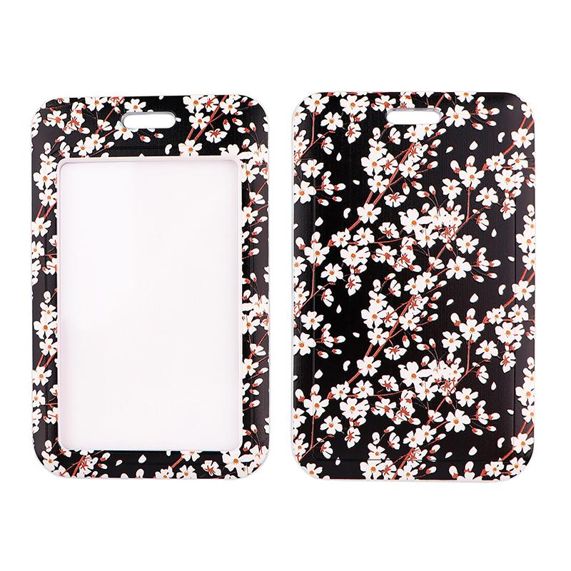 Yoga Sakura Credential Holder Little daisy Lanyard for Key Cute Neck Strap Card ID Badge Holder Key Chain Accessories Wholesale