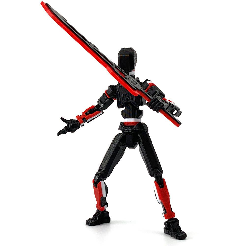 3D Printed Mannequin Dummy 13 Bad Boys Series Toys Action Figures Multi-Jointed Movable Shapeshift Robot Parent Child Games