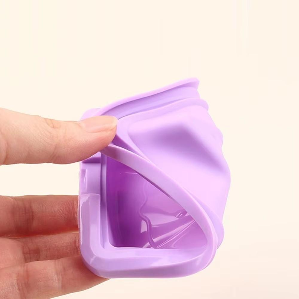 5Pcs Reusable Ice Cream Making Tools Silicone Ice Lolly Mold Creative Popsicle Moulds