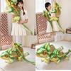 Realistic Plush Chameleon Stuffed Toy Large 80cm And 110cm Soft Pp Cotton